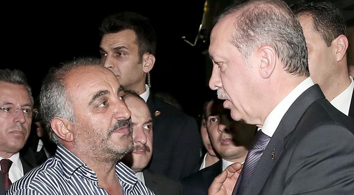 Cumhurbaşkanı Erdoğan'dan şehit ailesine ziyaret