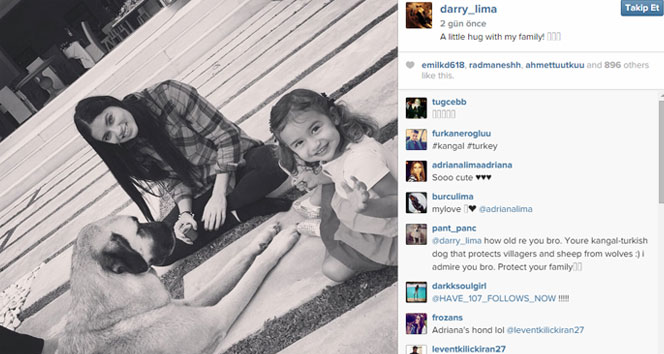 Adriana Lima köpeğine Instagram hesabı açtı