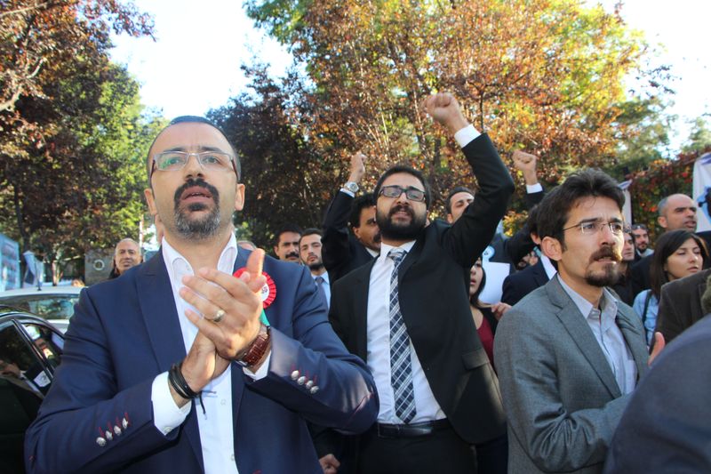 Nuh Mete Yüksel'e Ankara Barosu'nda yumruklu saldırı!