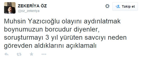 Zekeriya Öz yine alay konusu oldu