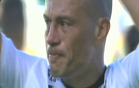 Alex jübile maçında gözyaşlarını tutamadı (Coritiba 3-2 Bahia)