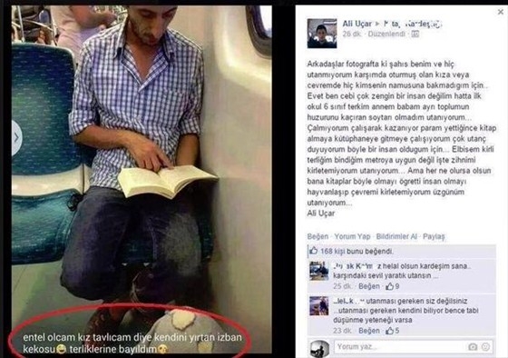 Genç adamın sosyal medyada verdiği bu cevap gündem oldu
