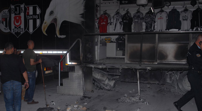 Beşiktaş'ı şoke eden yangın!
