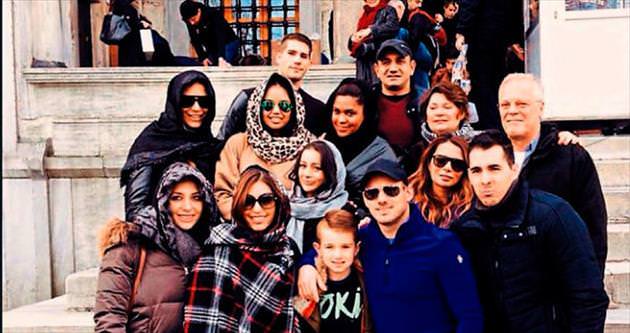 Sneijder'in İstanbul gezisi