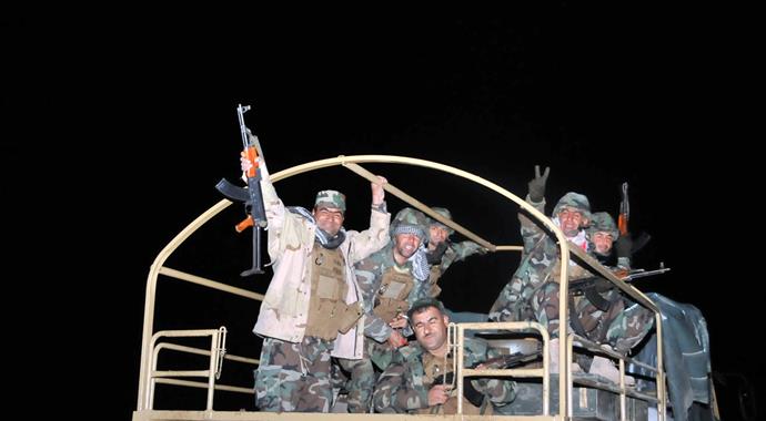 Peşmerge 43 saat sonra Kobani'ye gitti