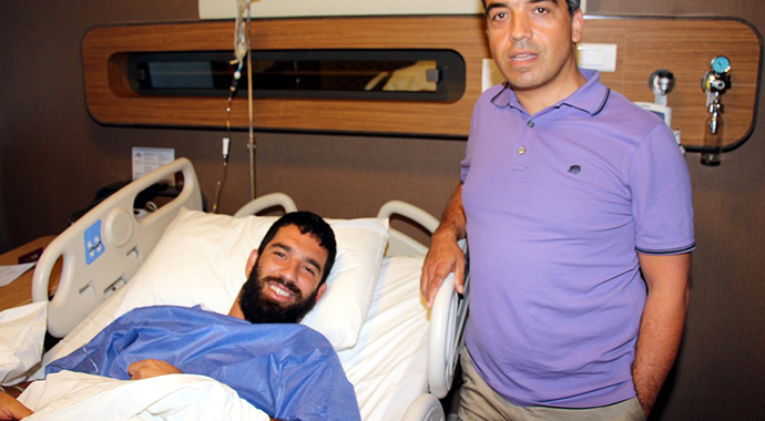 Arda Turan tedavi oldu