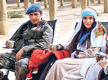 Dizi setinden nikah masasına...