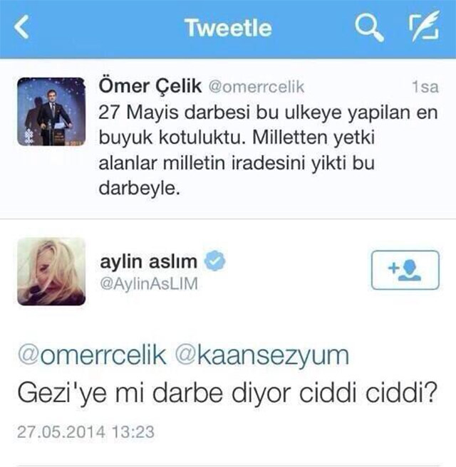 Aylin Aslım Twitter'da alay konusu oldu!