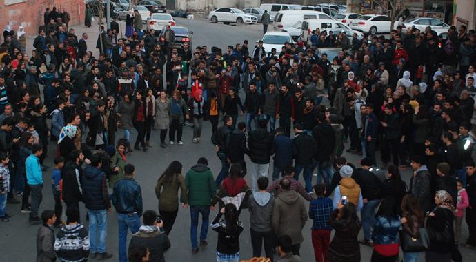 Kobani kutlamasında gerginlik