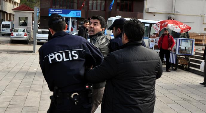 Kırıkkale'de 'Barış Treni' gerginliği