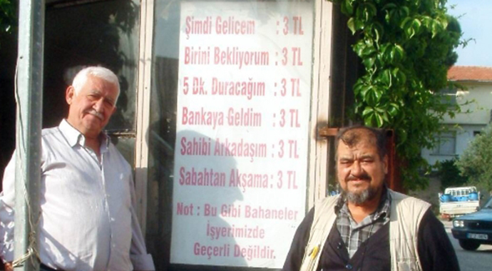 Her bahanenin fiyatı 3 lira