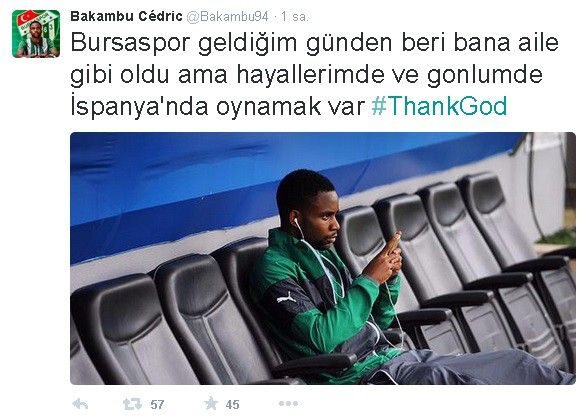 Bakambu, Bursaspor'da ayrılıyor mu?