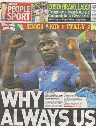 İngiliz basını: Balotelli bizi batırdı
