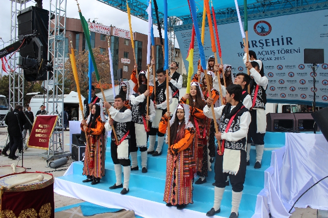 Erdoğan'a Kırşehir'de sürpriz karşılama