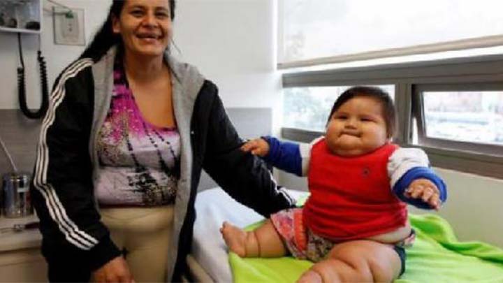 8 aylık bebeğin şaşırtan görüntüsü, işte sebebi!