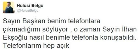 Hulusi Belgü'den Aziz Yıldırım'a cevap