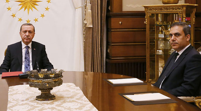 Beştepe'de sürpriz görüşme