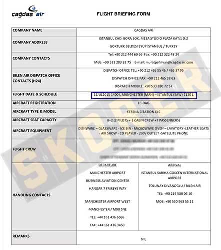 Geliyor, işte Van Persie'nin uçak bileti