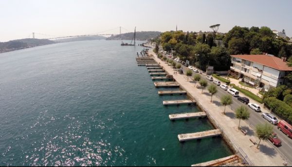 İstanbul Boğazı 8 metre daralıyor