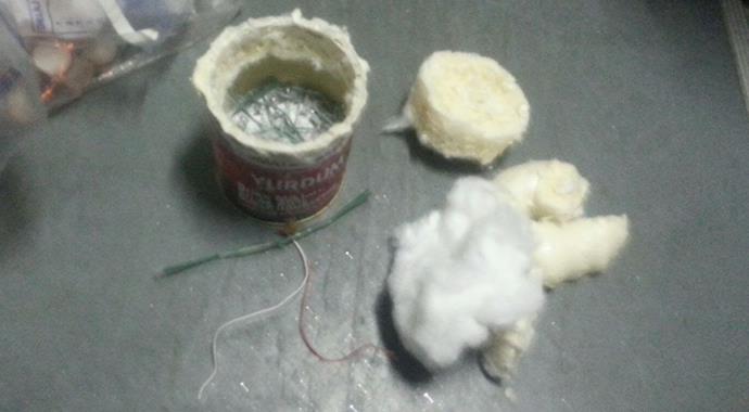 Karakola bırakılan paketten bomba çıktı