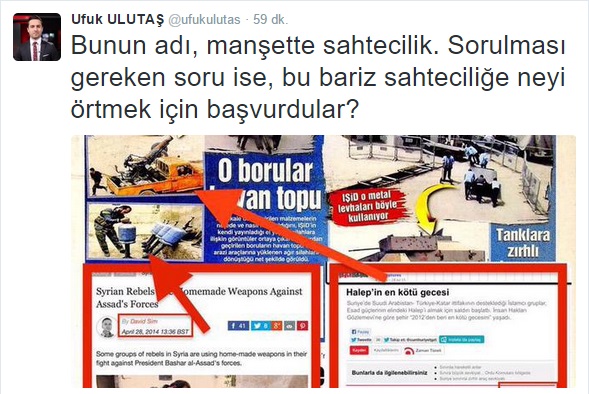 Bugün'ün yalanı elinde patladı