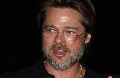 Ünlü aktör Brad Pitt tanınmaz halde