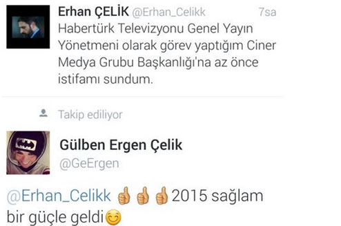 Gülben Ergen'den Erhan Çelik'e 'istifa' yorumu