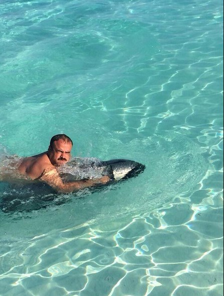 Bülent Serttaş Maldivler'de!
