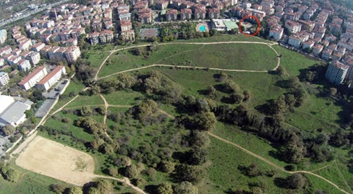 Validebağ korusu havadan görüntülendi!