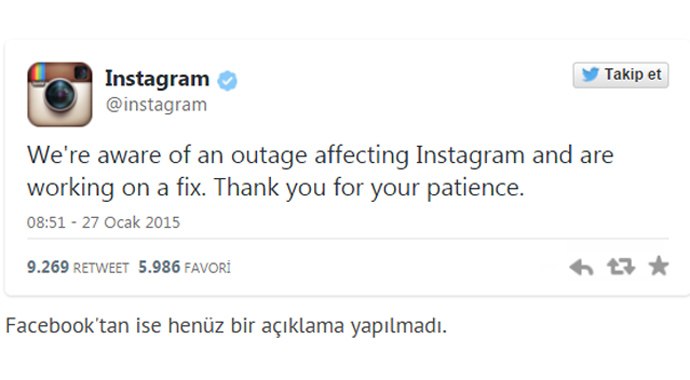 Instagram neden açılmıyor, Instagram'a erişim...