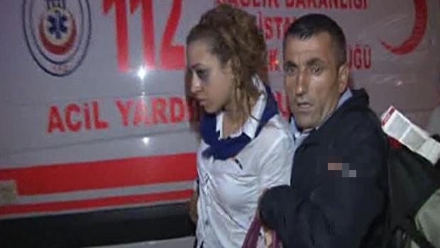 Yolcu otobüsünün kadın muavini kadın yolcuyu darp etti