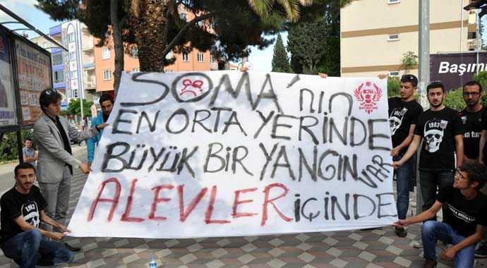 'Çarşı' 5 otobüsle Soma'ya gidiyor
