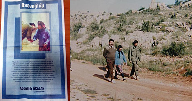 Öcalan'dan tam sayfa ilan