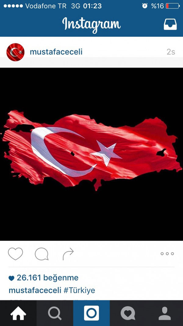 Mustafa Ceceli'den seçimle ilgili olay paylaşım