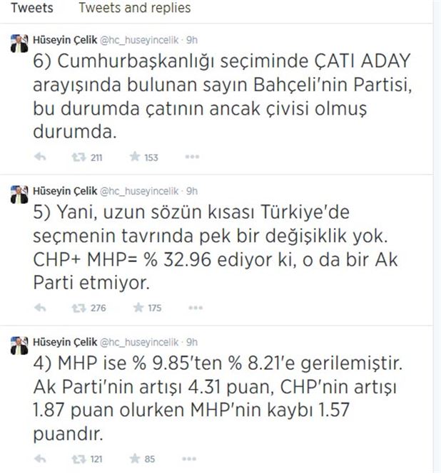 AK Parti'den seçimler hakkında ilk yorum