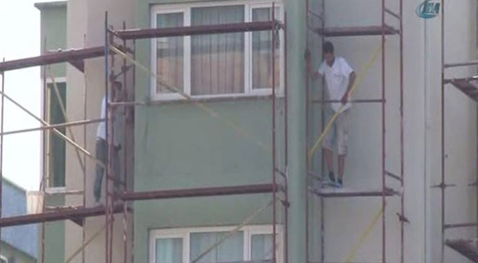 Bakan Çelik önlem alınmayan inşaatı durdurdu!