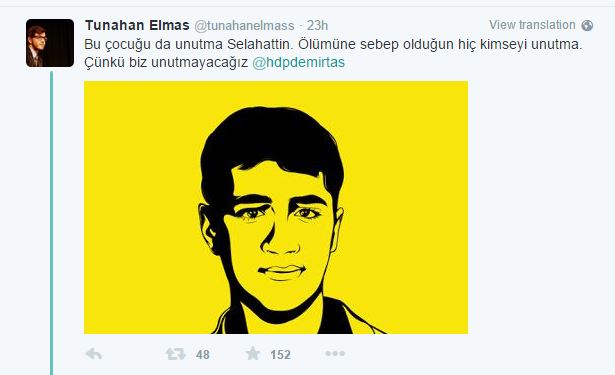 Demirtaş'a tepki yağdı! 'Bu çocuğu da unutma Selahattin'