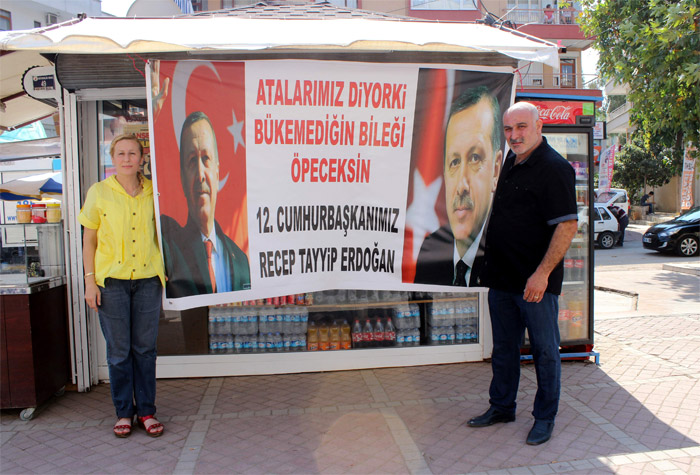 CHP'ye pankartlı gönderme!