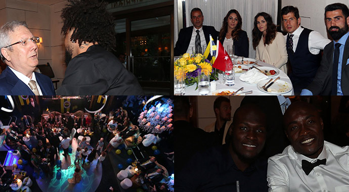 Şampiyon Fenerbahçe kupasını aldı
