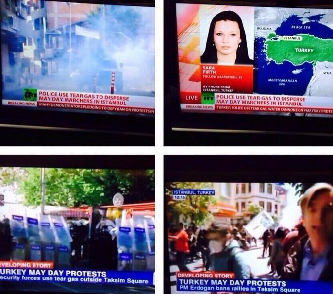Gezi provokatörü CNN'den 1 Mayıs kışkırtması