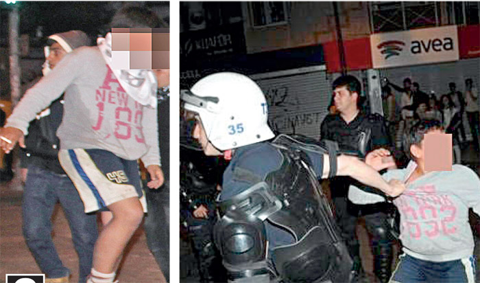 İki düşündürücü fotoğraf... Çocuk istismarı!