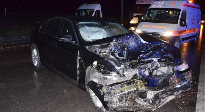 Çorum'da otomobil ile taksi çarpıştı: 2 ölü, 5 yaralı