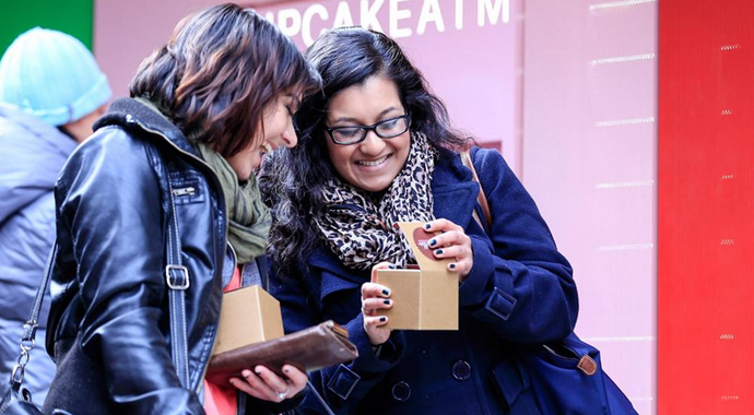 İlk 'cupcake ATM'si açıldı