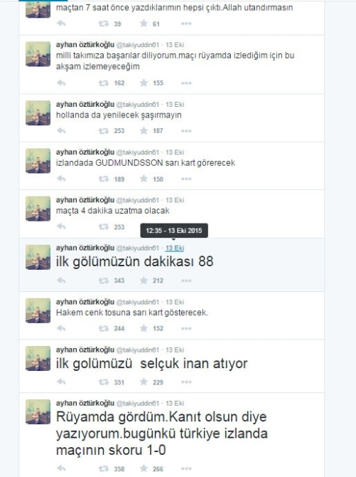 Tarihi zaferi saatler önce böyle bildi