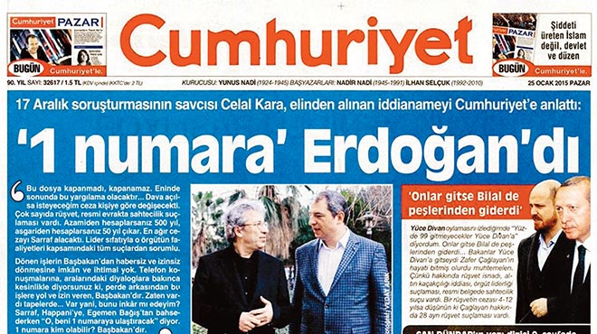17 Aralık savcısından darbe itirafı: 1 numara Erdoğan'dı