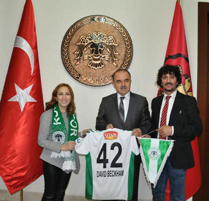 David Beckham'a Konya Valiliğinden davet