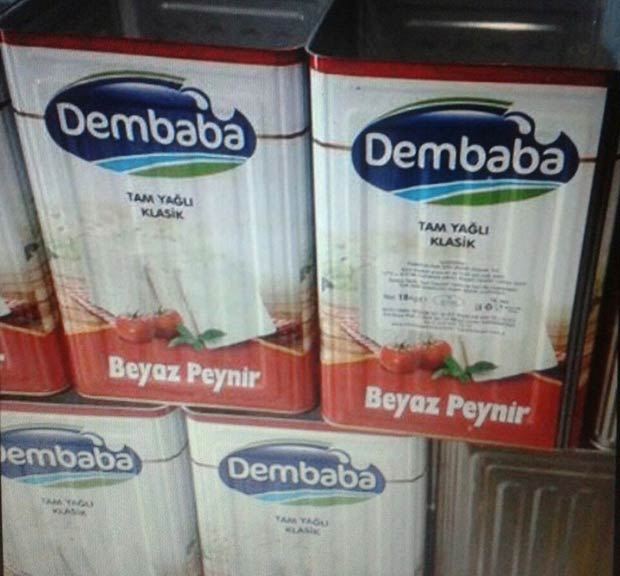 Dembaba marka 'tam yağlı' beyaz peynir!