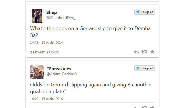 Demba Ba ile Gerrard yine buluşacak! İşte yorumlar