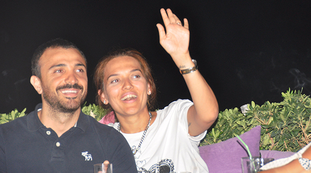Demet Akalın Bodrum'da