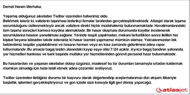 Demet Akalın'ın şikayeti Havayollarını harekete geçirdi